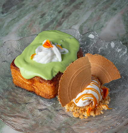 Pandan Toast